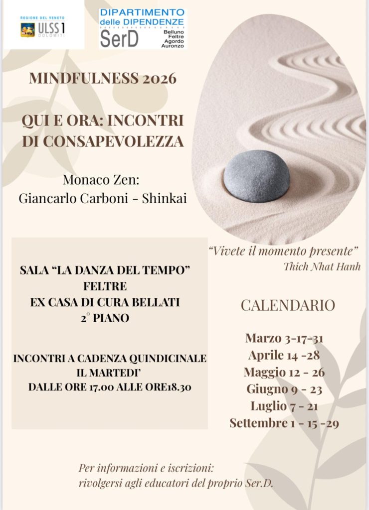 Mindfulness 2026 Dipendenze